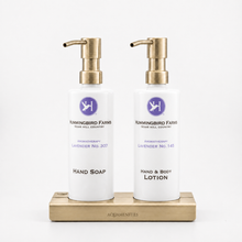 Load image into Gallery viewer, Double 12 oz Cylinder Countertop Amenity Kit