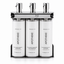 Triple 12 oz Cylinder Amenity Dispenser Kit