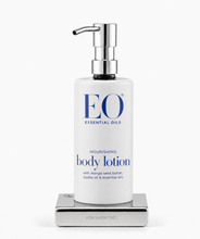 Load image into Gallery viewer, Single Polished 12oz Cylinder Bottle Amenity Carriage Kit | Luxury Hotel Countertop Dispenser | Aquamenities