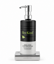 Load image into Gallery viewer, Single Polished 12oz Cylinder Bottle Amenity Carriage Kit | Luxury Hotel Countertop Dispenser | Aquamenities