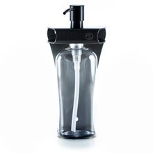 Load image into Gallery viewer, Black PVD Stainless Steel Single 9oz Oval Bottle Amenity Fixture