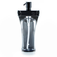 Load image into Gallery viewer, Black PVD Stainless Steel Single 9oz Oval Bottle Amenity Fixture
