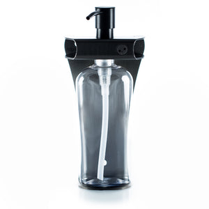 Black PVD Stainless Steel Single 9oz Oval Bottle Amenity Fixture