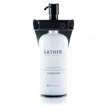 Load image into Gallery viewer, Black PVD Stainless Steel Single 9oz Oval Bottle Amenity Fixture