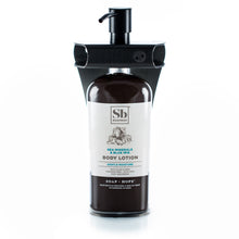 Load image into Gallery viewer, Black PVD Stainless Steel Single 9oz Oval Bottle Amenity Fixture