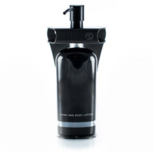 Load image into Gallery viewer, Black PVD Stainless Steel Single 9oz Oval Bottle Amenity Fixture
