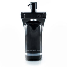 Load image into Gallery viewer, Black PVD Stainless Steel Single 9oz Oval Bottle Amenity Fixture
