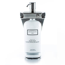 Load image into Gallery viewer, Brushed Stainless Steel Single Oval Bottle Amenity Fixture