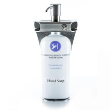 Load image into Gallery viewer, Brushed Stainless Steel Single Oval Bottle Amenity Fixture