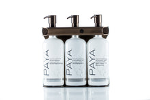 Load image into Gallery viewer, Bronze PVD Stainless Steel Triple 9oz Oval Bottle Amenity Fixture