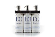Load image into Gallery viewer, Polished Stainless Steel Triple Oval Bottle Amenity Fixture