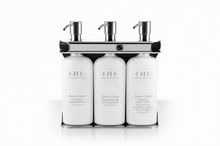 Load image into Gallery viewer, Polished Stainless Steel Triple Oval Bottle Amenity Fixture
