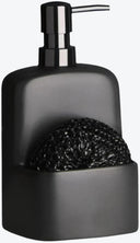 BosilunLife Soap Dispenser with Sponge Holder Liquid Recycled Ceramic Eco-Clay