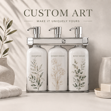 Load image into Gallery viewer, Triple 9 oz Oval Amenity Dispenser Kit
