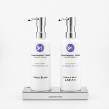 Load image into Gallery viewer, Double 12 oz Cylinder Countertop Amenity Kit
