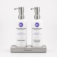 Load image into Gallery viewer, Double 12 oz Cylinder Countertop Amenity Kit
