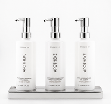 Load image into Gallery viewer, Triple 12 oz Cylinder Countertop Amenity Kit
