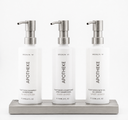 Triple 12 oz Cylinder Countertop Amenity Kit