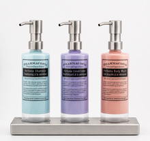 Load image into Gallery viewer, Triple 12 oz Cylinder Countertop Amenity Kit
