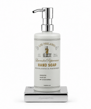 Load image into Gallery viewer, Single Polished 12oz Cylinder Bottle Amenity Carriage Kit | Luxury Hotel Countertop Dispenser | Aquamenities
